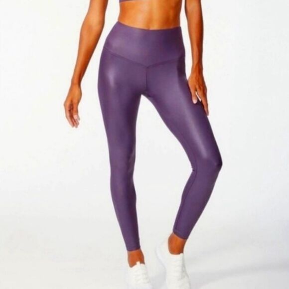 Zobha NWTWomen's Purple High-Waisted Leggings - Picture 1 of 4